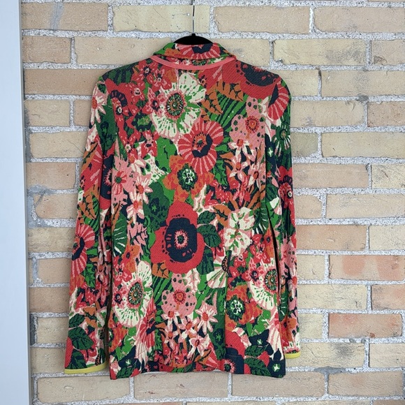 NWT Aldo Martins Floral Multicolor Women's Blazer - Picture 5 of 5
